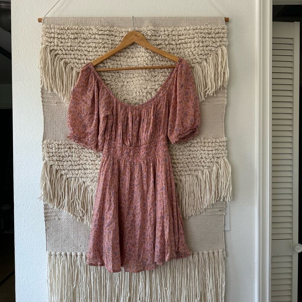 Spell & the Gypsy Rae Puff Sleeve Mini Dress